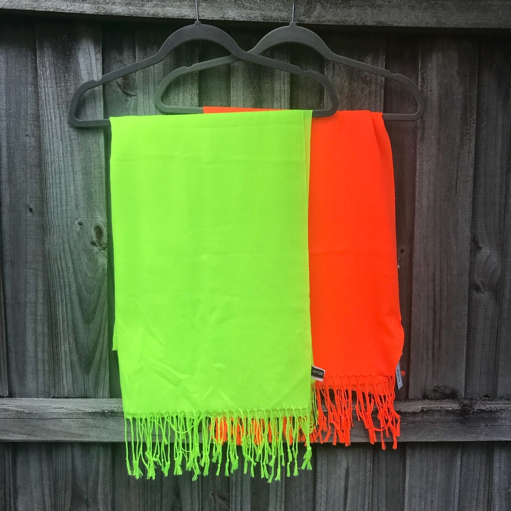 Apt 9 | Two Neon Scarves NWT